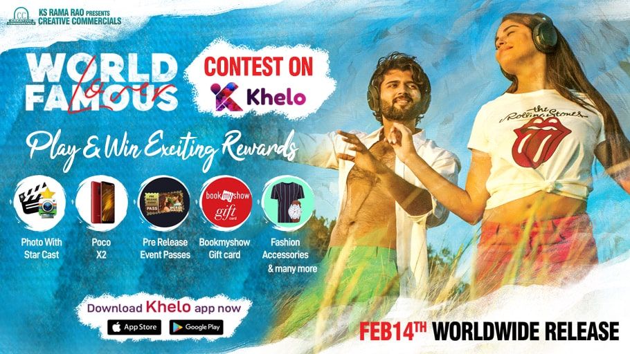 AppKhelo's tweet photo. Join the #WorldFamousLover on #Khelo App and Win exciting rewards: https://t.co/1hsch1QGYs #VijayDevarakonda https://t.co/MQimVvoHyW