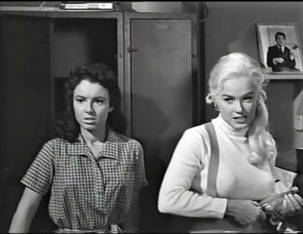 Feb. 6 GIGI PERREAU, 1941 and MAMIE VAN DOREN, 1938 in GIRL\S TOWN, 1959. Happy Birthday! 