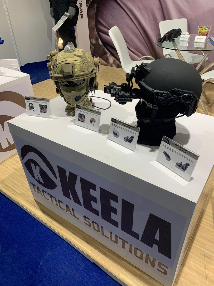 @keela_tactical are displaying @Thermoteknix ClipIR #fusednightvision and NiCAM-14 #NVG at @DefExpoIndia until Sunday, 9th Feb. Come and test the equipment today - stand T-55, Hall 3!