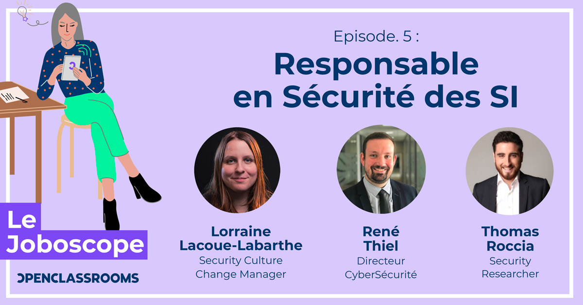 🎧 [Nouvel épisode du #podcast #Joboscope]
La #cybersécurité, une spécialité porteuse de la #Tech...  Lorraine Lacoue-Labarthe de chez <a href="/SopraSteria_fr/">Sopra Steria France</a>,  <a href="/fr0gger_/">Thomas Roccia 🤘</a> de chez <a href="/McAfee/">McAfee</a>, et René Thiel, #RSSI CyberSécurité. Lien vers le podcast en commentaires ⏬