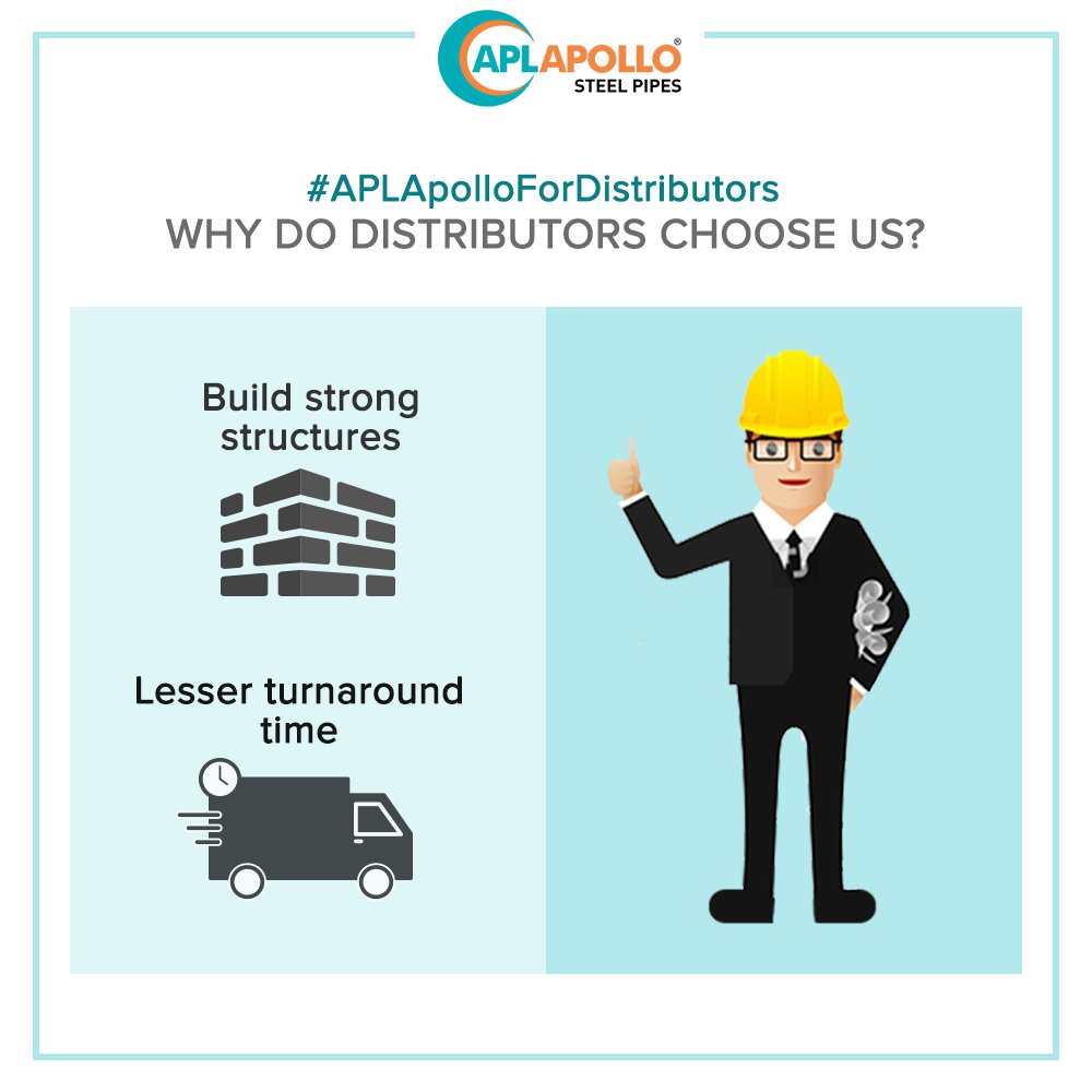 aplapollo_tubes's tweet photo. For unmatchable #InnerStrength and quality, distributors only trust APL Apollo’s products. 
#APLApolloForDistributors #StrengthLikeSteel #APLApollo https://t.co/d9rbOWpvYJ