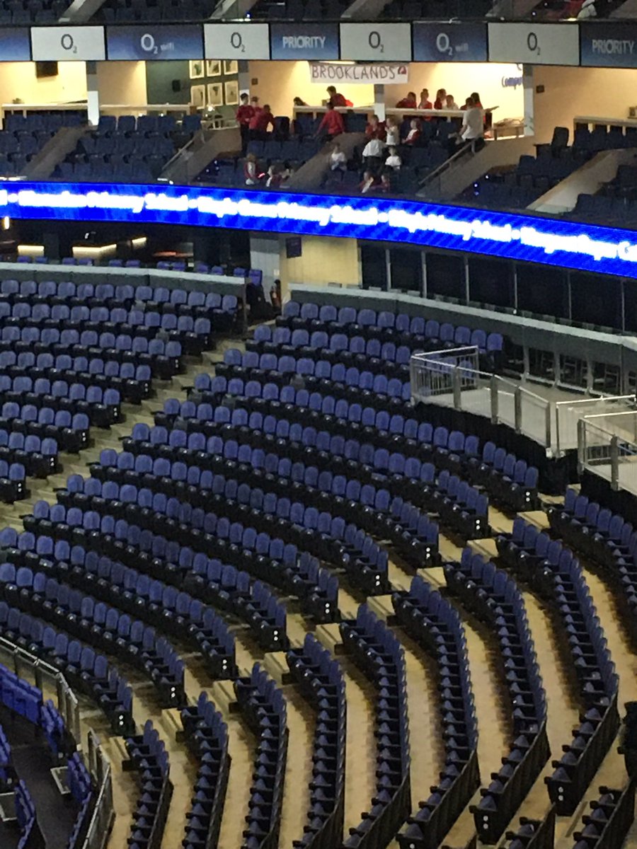 <a href="/maplegrovepri/">Maple Grove Primary</a> up in the VIP section of <a href="/YVconcerts/">Young Voices</a> #youngvoices2020