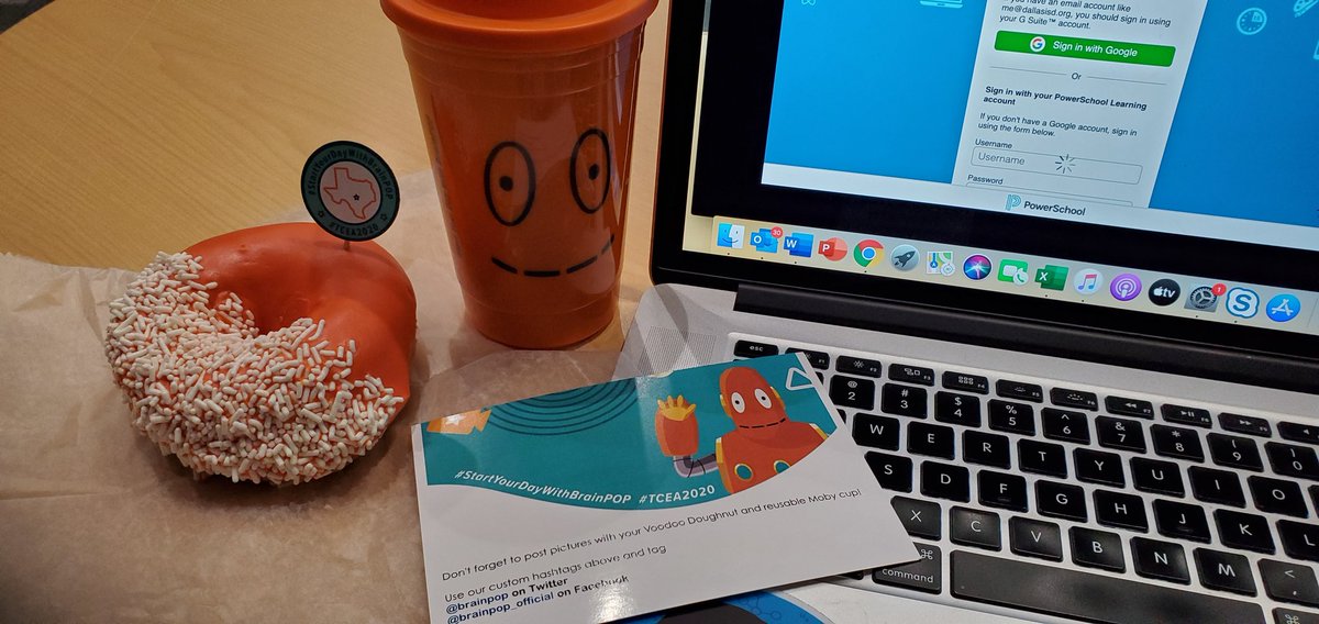 KenRabagoFern's tweet image. A cup of morning java with Moby. Thx @brainpop
@brainpop_official
#TCEA2020 
#StartYourDayWithBrainPop