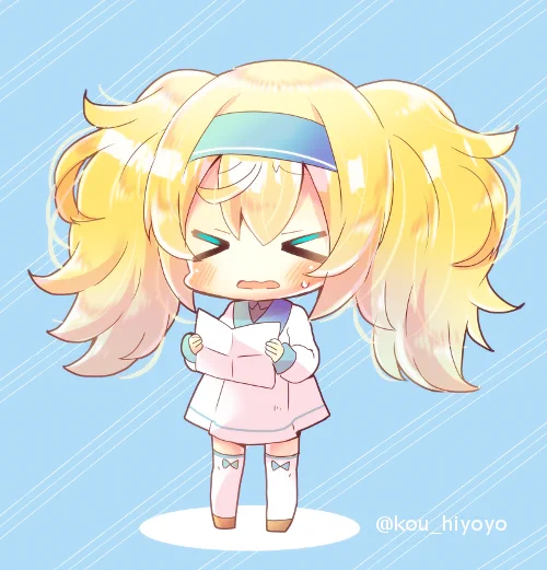 ガンビア・ベイです!あわあわしてるガンビー可愛くて好き…! #艦これ版深夜の真剣お絵描き60分一本勝負 #艦これ版真剣お絵描き60分一本勝負_20200206 