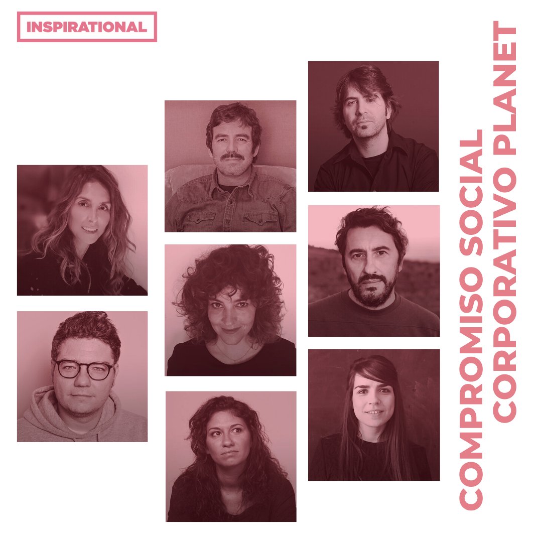 Este año Inspirational'20 estrena la categoría 'Compromiso Social Corporativo Planet' y este jurado será el encargado de valorar las piezas inscritas. ¡Presenta la tuya antes del próximo 6 de marzo! inspirational.es/premios/ #Inspirational20