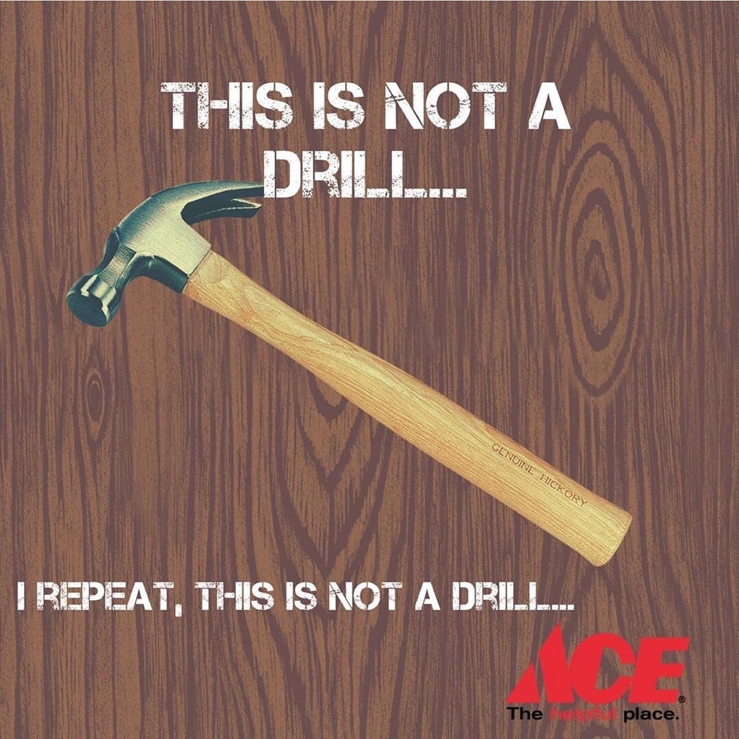 GoodAceHdwe's tweet image. Seriously! #AceHelpful