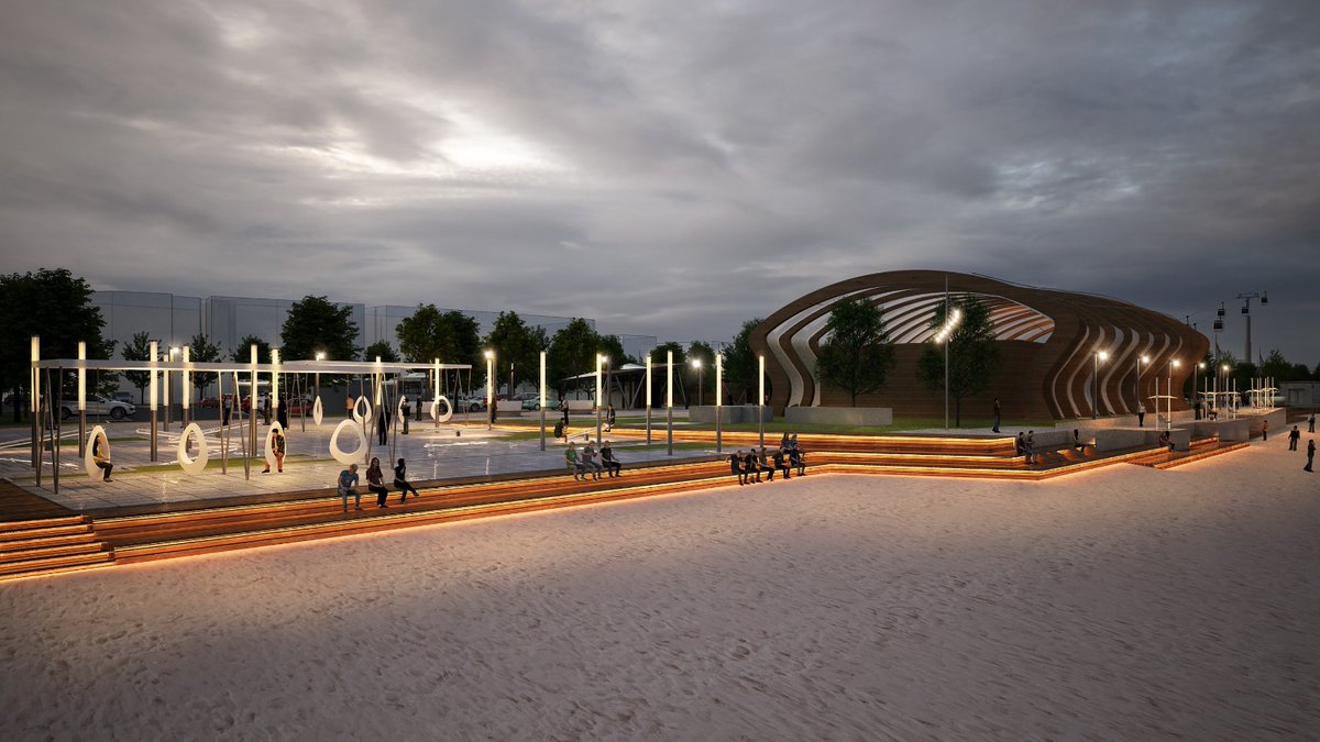 Kıyı şeridini daha kullanışlı hale getirmek için başlattığımız Atatürk Parkı Deniz Yıldızı projesi şehrimize hayırlı olsun.