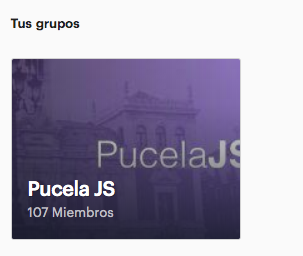 ¡Somos ya más de 100 integrantes y creciendo! 🚀Gracias a todos los que os habéis animado a participar y demostrar  la gran comunidad de developers top #JS que tenemos en Pucela (y alrededores) 🎉🎉