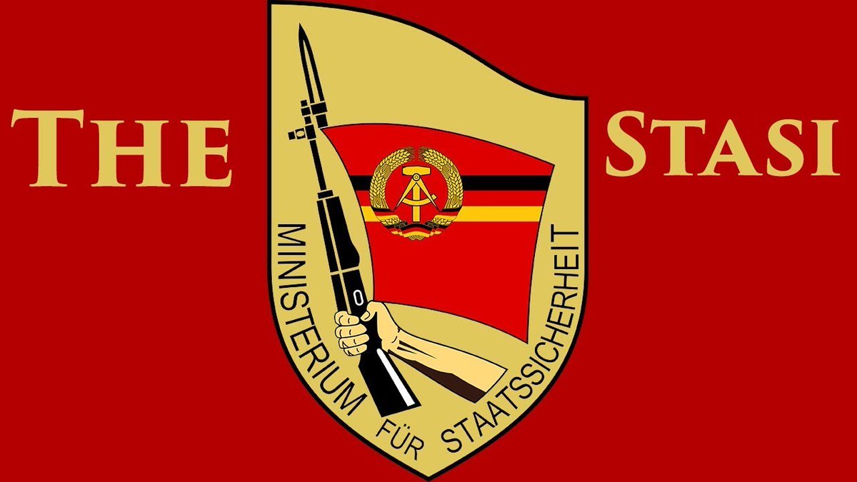 8 Feb 1950: The #Staatssicherheit, better known as the #Stasi, is founded in communist East #Germany. It was known as one of the most repressive intelligence agencies in the world. It dissolved in 1990 after the fall of the Berlin Wall. #history #OTD