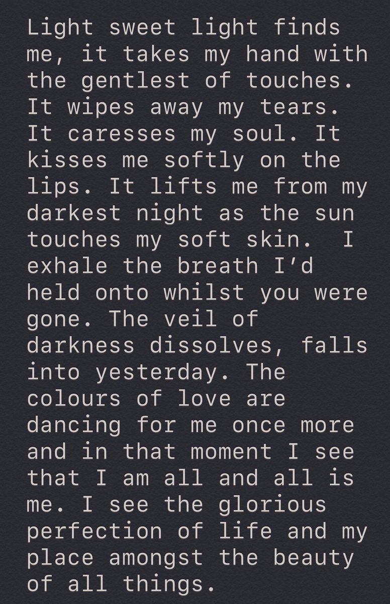 Light sweet light. #love #poetry #poet #poem