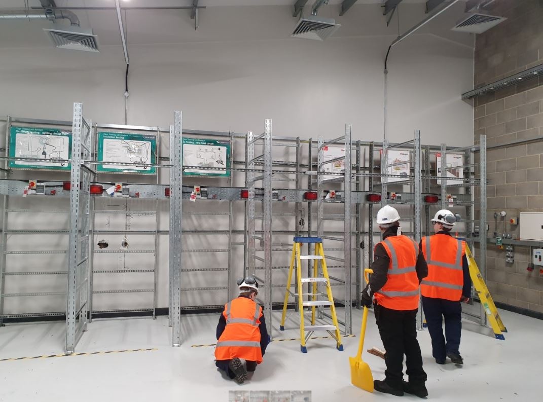 During National Apprenticeship week, CATCH Academy learners are working to rebuild the electrical workshop at our Stallingborough facility #NAW2020