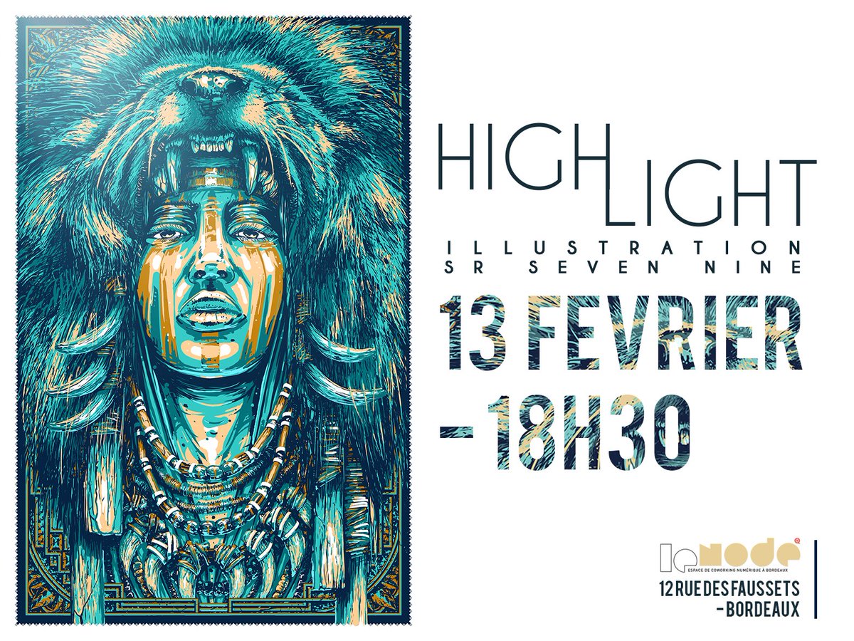 Le Node Bordeaux (@bxnode) on Twitter photo HIGHLIGHT #6 | Vernissage de l'illustrateur SR79 !
Au programme : découverte de l'artiste et des ses créations hautes en couleurs autour d’un verre !
#RDV Jeudi 13 février à partir de 18h30 au <a href="/bxnode/">Le Node Bordeaux</a> 📆
👉 aqn.io/W55y1vM1 HIGHLIGHT #6 | Vernissage de l'illustrateur SR79 !
Au programme : découverte de l'artiste et des ses créations hautes en couleurs autour d’un verre !
#RDV Jeudi 13 février à partir de 18h30 au <a href="/bxnode/">Le Node Bordeaux</a> 📆
👉 aqn.io/W55y1vM1