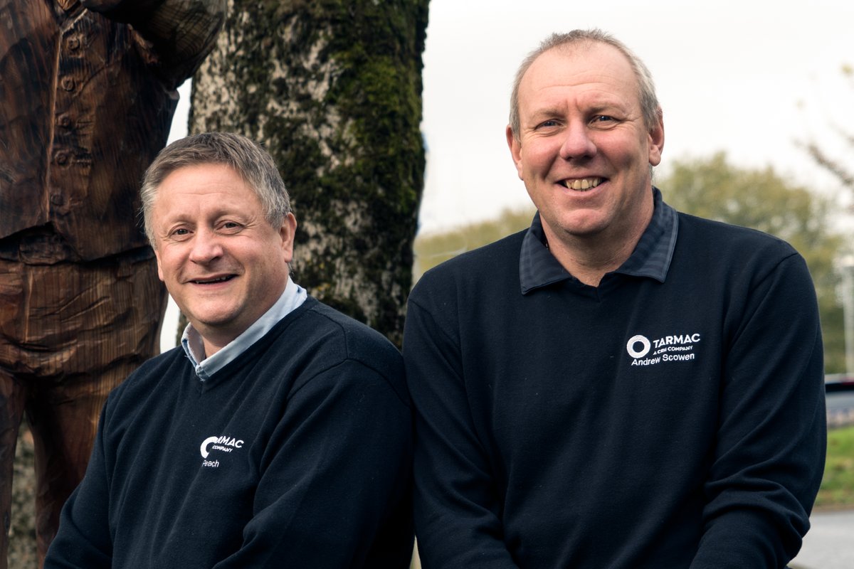 Celebrating National Apprenticeship Week.Bryan and Andrew - 67 years experience between them; started as apprentices and now they help recruit new apprentices! <a href="/Apprenticeships/">Apprenticeships and Skills</a> #NAW2020 #LookBeyond  Find out  about apprenticeships on offer here in 2020 -tarmac.com/tunstead/news/…