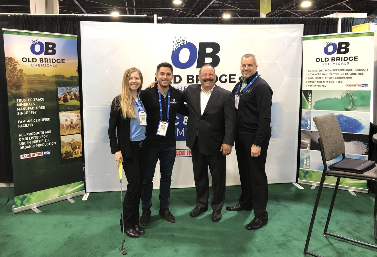OldBridgeChem's tweet photo. It's been 1 week since @IPPEexpo &amp; ever since, we've been addressing the incredible number of inquiries about our OMRI-listed #copper and #zinc products certified for use in organic production. If you missed the show, #contactus now!
https://t.co/ptmN8Vadx3
#ThrowbackThursday https://t.co/OYtfLeXSXR