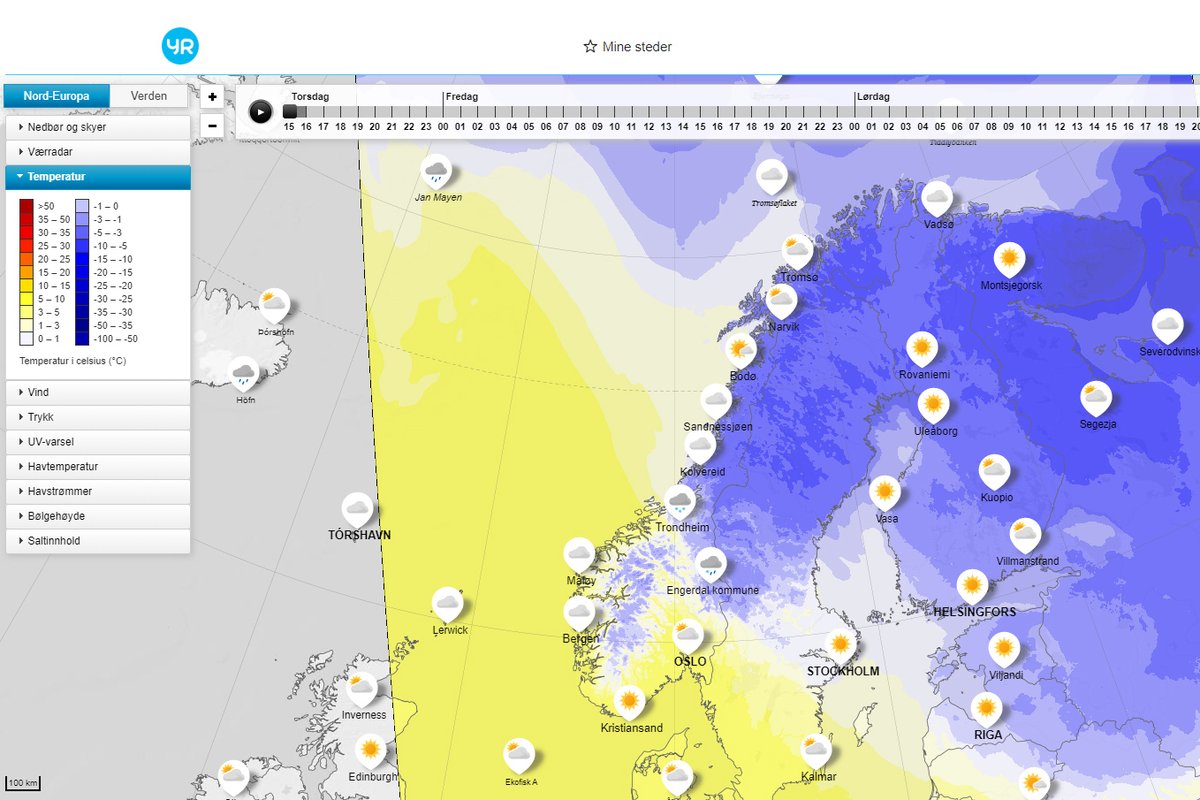 natuurijswijzer's tweet photo. #Klimaatsverandering Opvallend dat de vorstgrens deze #winter steeds zo noordelijk is in #Scandinavië 
https://t.co/B67Y5ITvlu Bron: https://t.co/xO2p4mgEuS https://t.co/UF1nYFm41A
