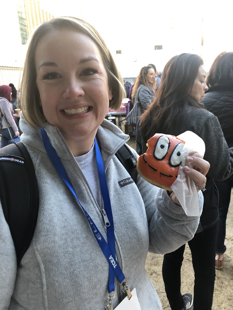 sledgetech's tweet image. Got my Mobie donut! #startyourdaywithbrainpop #TCEA2020