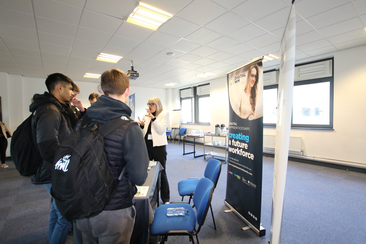coventrycollege's tweet image. Today we hosted an Apprenticeships Fair as part of #NAW2020 with many local &amp;amp; regional employers attending to talk to our learners, including @WMPolice @CovPlumbing @adventpr @DigitalWestMids and many more!

Find out about our #apprenticeships, here; coventrycollege.ac.uk/apprenticeship…