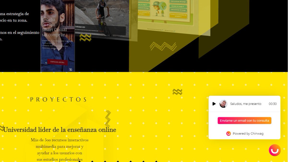 gochinwag's tweet photo. Businesses all across the world are using Chinwag to connect with their website visitors on a more personal level. See how @JordiSurralles uses Chinwag by visiting their website https://t.co/I51me9UGPv https://t.co/qkt9qY0uJC