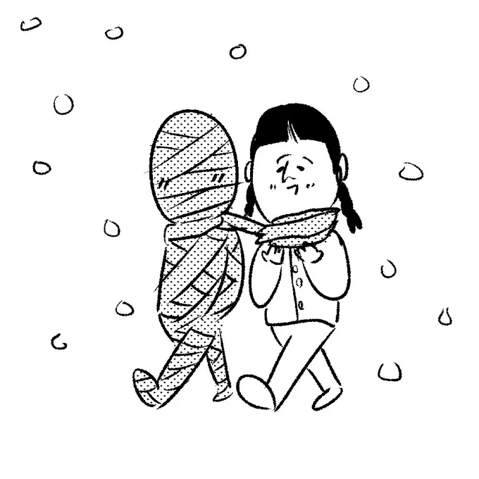 ミイラと恋する少女 (冬) 