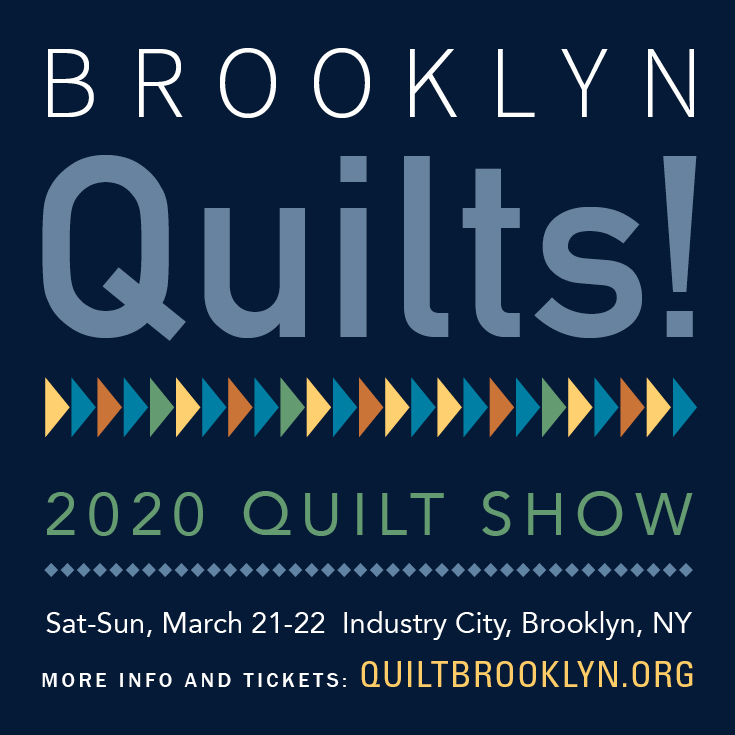 texasmcd's tweet image. Brooklyn Quilts! March 21-22 at Industry City in Brooklyn. Don&apos;t miss this quilt show! 200 quilts on view, silent auction, raffles, children&apos;s games and more! quiltbrooklyn.org 
#brooklynquilts2020