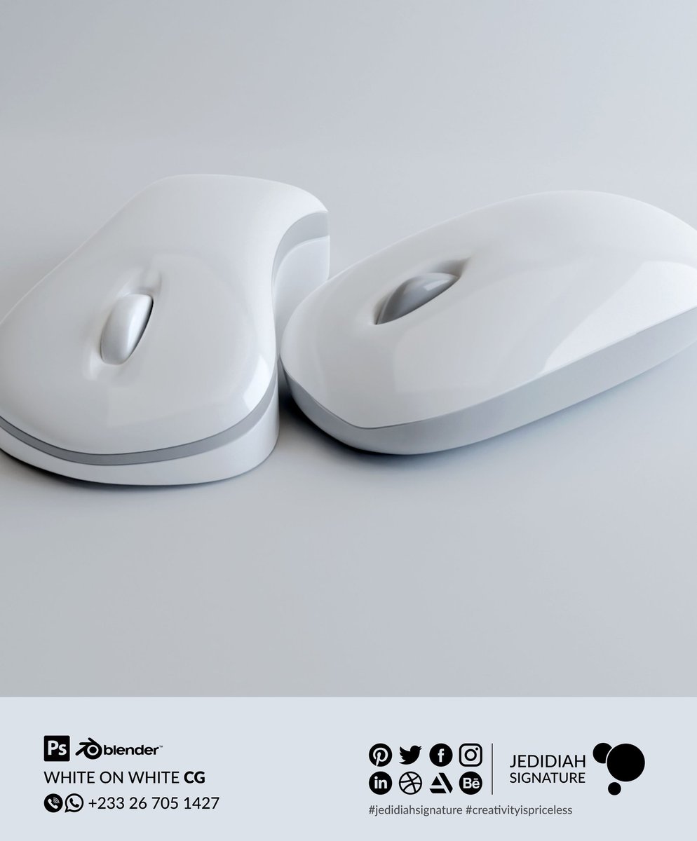 JediahSignature's tweet photo. Modelling and Texturing Practice
White on White Rendering Version 2
mouse
#jedidiahsignature #creativityispriceless
#renderweekly #texuring #blender3d #b3d #cyclesrender #cycles #evee #cgafrica #blendercommunity #renderweekly #cgi #cgartist #3d #3dmodelling https://t.co/brD96RIvl2
