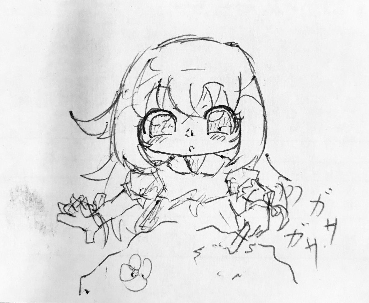 ピノ様の幼少期のやんちゃエピを聞いてる時に突如脳内に溢れ出した"存在しない記憶"のラクガキです。

#ピノの自由帳 