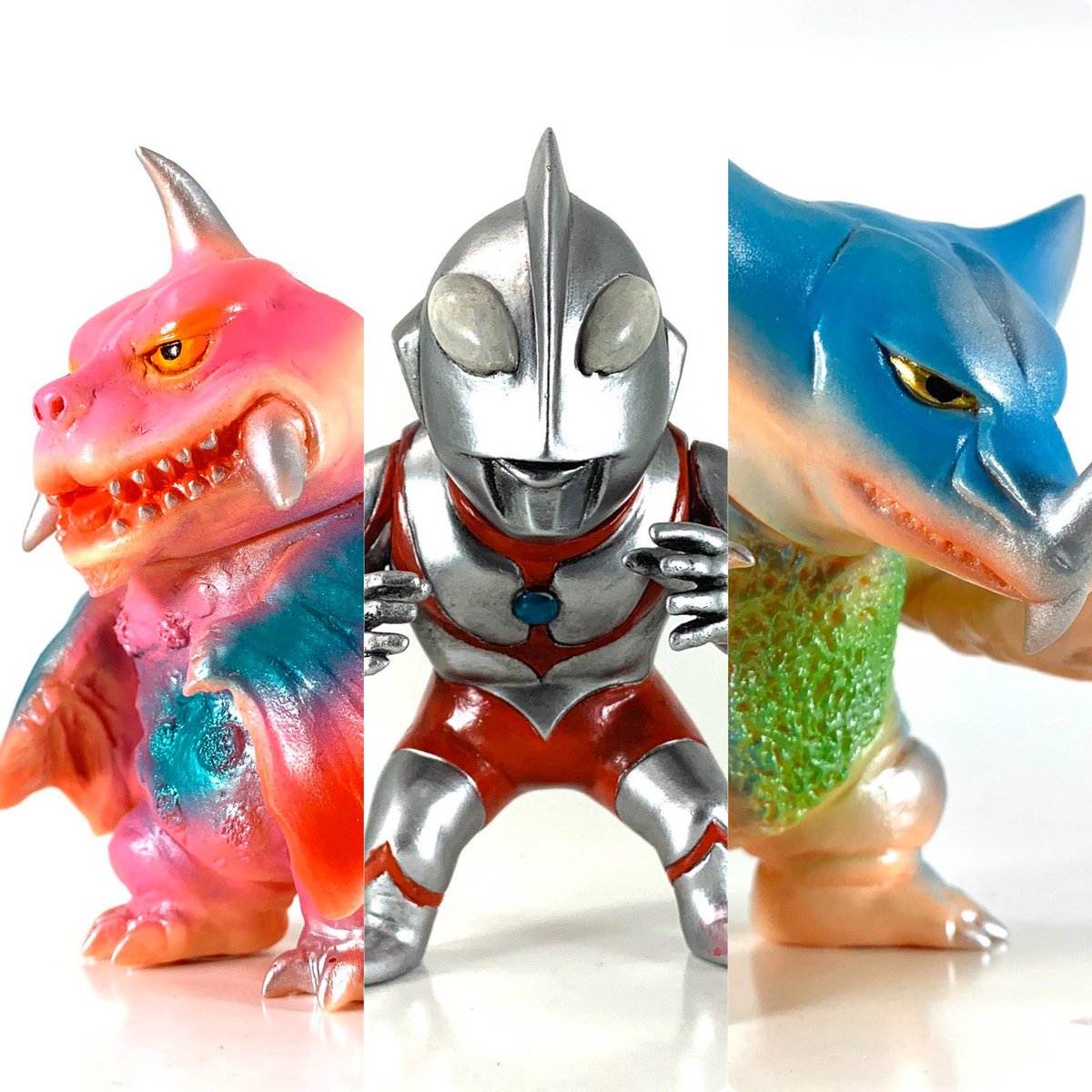 シカルナ工房　ウルトラマン シカルナ・工房製「ウルトラマン」「ウルトラセブン」が墓場の