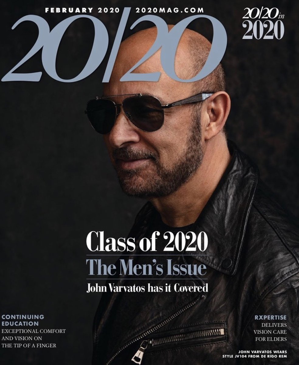 ModernFrames's tweet image. Eyewear for the Modern Man, class of 2020! See our Modzflex frame, MX942, in @2020mag February issue! Thank you 20/20 for the feature! 👓
•
#lovemymoderns #modernoptical #afforadableeyewear #eyewear #tortoise #plussizemodel #eyecessories #modernman #2020mag #menseyewear