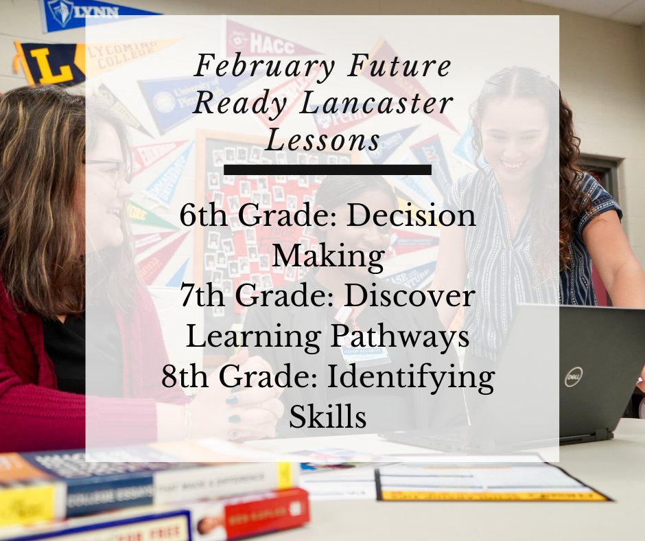 Tomorrow is College and Career Friday! Students will be using Xello to learn life skills that prepare them for success. Don’t forget, students can access Xello from home to further explore career pathways. More information at sdlancaster.org/learn/college-…. #FutureReadyLancaster
