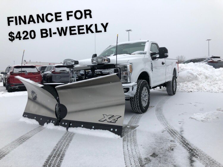 MacPheeFord's tweet photo. Looking for the perfect workhorse? Come take a look at this brand new 2019 F-250 equipped with a massive Fisher V-Blade Plow. Make snow covered driveways and parking lots a thing of the past. Visit our commercial sales department today!! https://t.co/LyfXnqt4vj