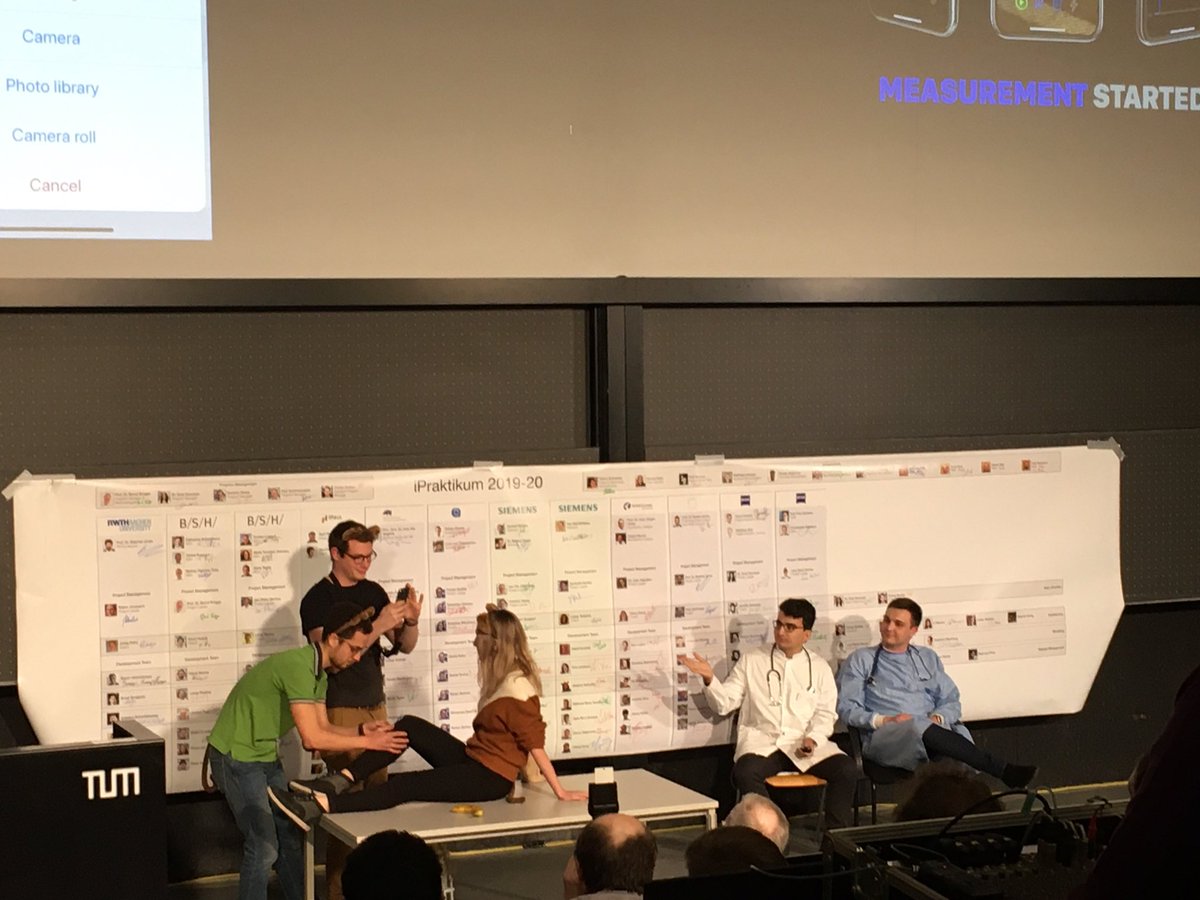 Diana David (@diana95david) on Twitter photo Grateful to have been a coach these last months to this amazing team - here showing their awesome app for assessing knee injury developed in cooperation with the Sportsclinic Cologne during the iPraktikum @ls1intum <a href="/TU_Muenchen/">TU München</a> #iostum Grateful to have been a coach these last months to this amazing team - here showing their awesome app for assessing knee injury developed in cooperation with the Sportsclinic Cologne during the iPraktikum @ls1intum <a href="/TU_Muenchen/">TU München</a> #iostum