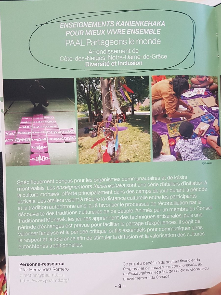 PAAL Rendez-vous du loisir culturel <a href="/MTL_Ville/">Ville de Montréal</a> parce que le #loisirculturel aide au #bienetre et l' #inclusion des tous