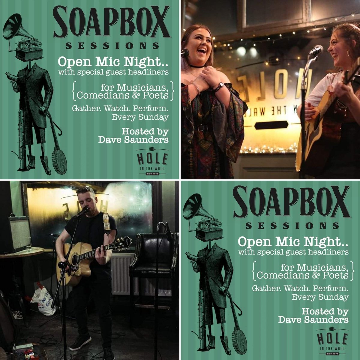 soapboxsesh's tweet image. We&apos;re back!!!

Come re-embrace the fun at @hitwdarlington this Sunday with our #openmic delights and classic cuts headliners @komparrison &amp;amp; Scott Wilson. 

#Darlington #music