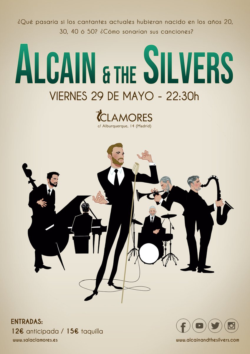 ¡Nos vamos de concierto, familia! 🎙️ Viernes 29 de Mayo, 22:30h en <a href="/salaclamores/">Sala Clamores</a> 😎 ¡Entradas ya disponibles! 🎟️👉 giglon.com/todos?idEvent=… ¡No te lo pienses que siempre se nos agotan!