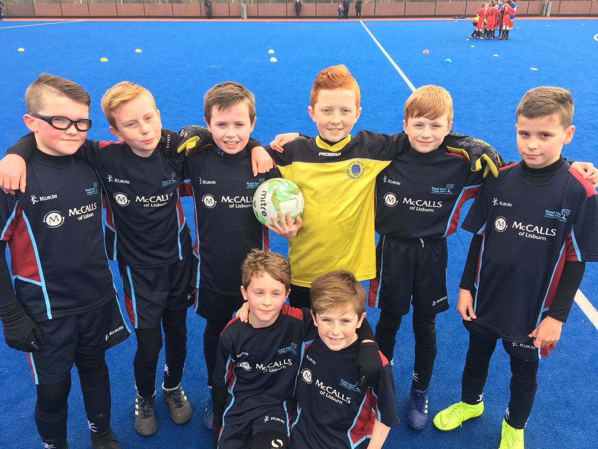 The boys played magnificently well in their Under 10 Cup match losing narrowly. This is a great P6 team who are brilliant passers of the ball.  The future of football in Pond Park is in very safe hands.