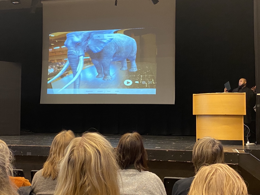 In Norrtälje right now: <a href="/Abdulchohan/">Abdul Chohan</a> talks about the elephant in the room!
#Skolpartner