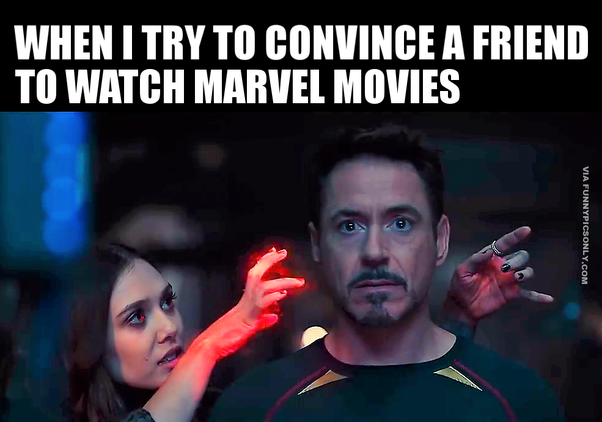 Angie_Saurus_'s tweet photo. This is exactly what I'd do if I had friends who don't watch Marvel.... fortunately I make sure ALL friends love Marvel! 
To be my friend you must like Marvel https://t.co/BJiJ13mbzF