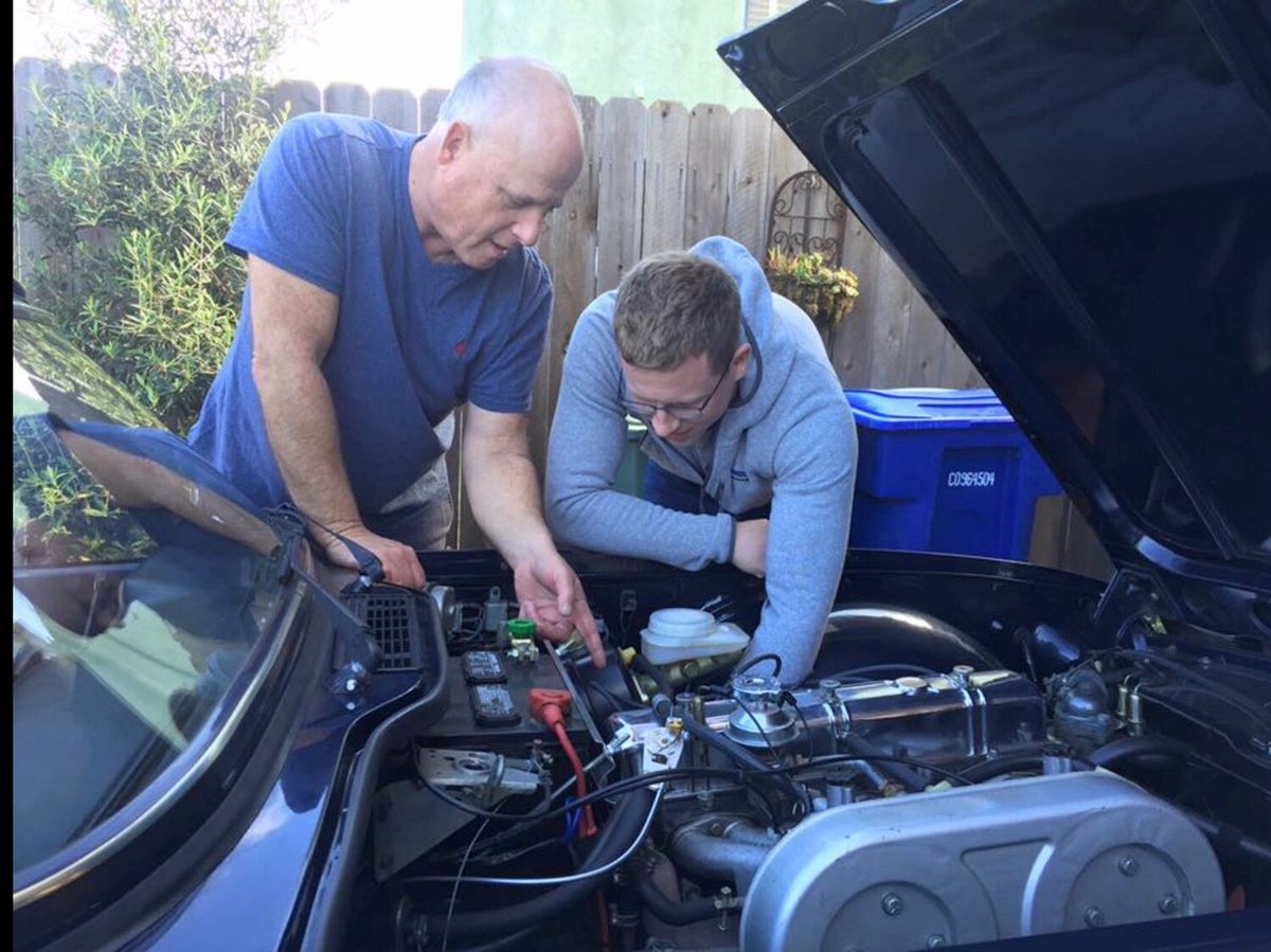"I still remember watching the back of the car as it went away and thinking 'Well I may be broke but someday I will own one of those'. That’s basically how it began."

Read more about Stephen B.'s 1974 Triumph TR6: ow.ly/byvG50y1pbJ