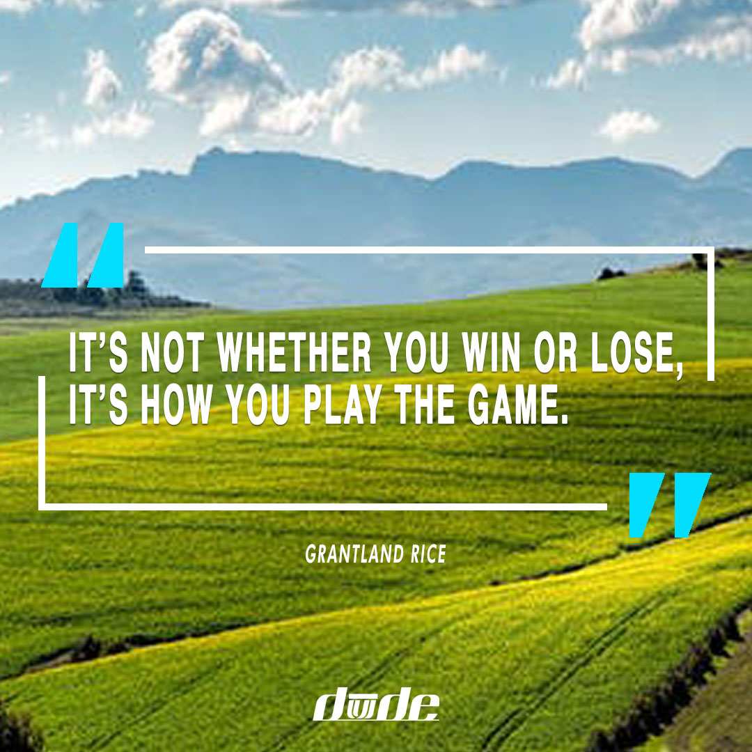 It's not whether you win or lose, it's how you play the game.
Grantland Rice
#discgolf #discgolfapparel #discgolfclothing #quote #focusonyourgame #selfgrowth