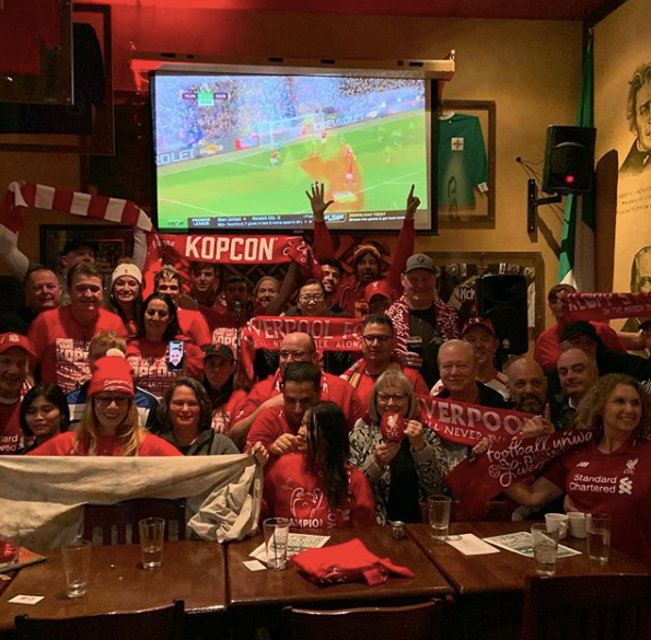 NBCPubPass's tweet photo. If you're looking for an authentic Irish experience, check out @McMullansPubLV! Today's specials include all you can eat Fish &amp; Chips and $4.50 20 oz pints of Kronenbourg 1664. McMullan's is a proud Liverpool Supporters Pub!

📍Las Vegas, NV

 #BetterTogether #MySupportersPub https://t.co/Q0854UelvX