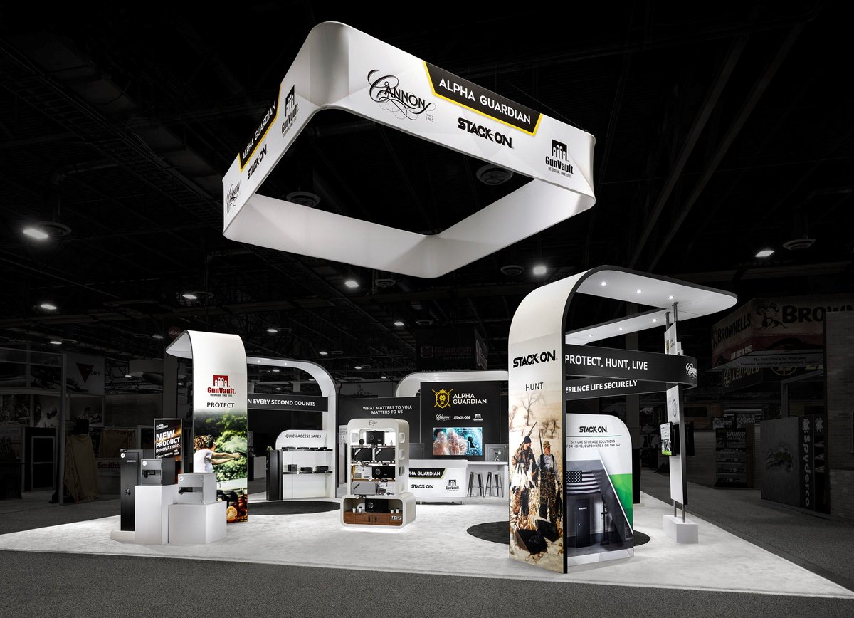 ExhibitHappy's tweet photo. Thank you to our awesome clients #AlphaGuardian for their kind words - check out their booth we designed for #shotshow2020
#ExhibitHappy #Tradeshow #BoothDesign #TradeshowMarketing #CompanyCulture https://t.co/HAPW8WFnYg
