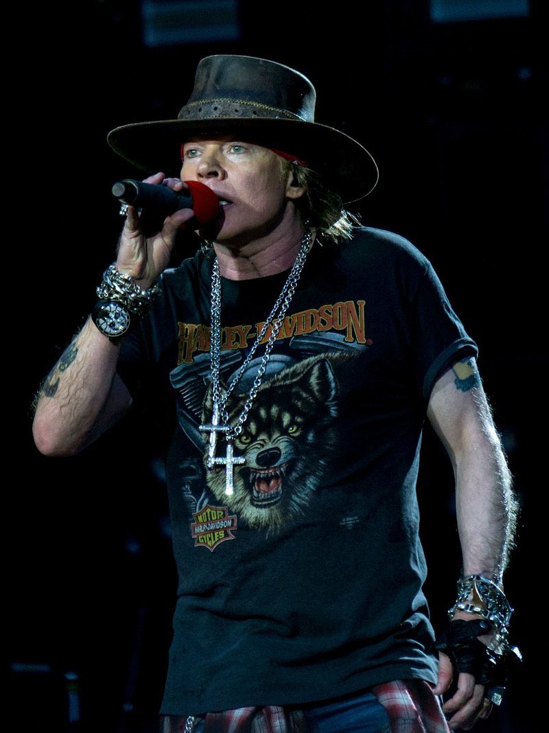 Axl Rose 

Legend. 

Happy Birthday. 