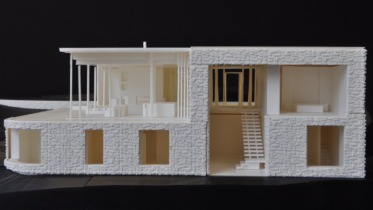 Photos of the 3D printed model of our new build house on the Irish peninsular of Howth. Building work is progressing well on site - check the Journal page of our website for regular updates, along with other projects:
mortonscarr.com/journal/
#mortonscarr #architecture #3dprinting