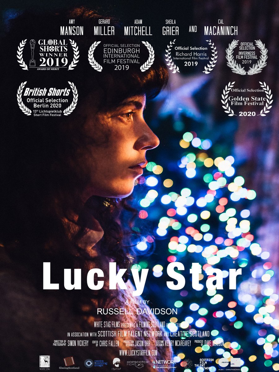 Another one of our recent short films @sftnetwork commissioned, LUCKY STAR, continues to do well on the festival circuit and was recently selected for @BritishShorts in Berlin and @goldengateaward in San Francisco! 🎉🎞️🏆 #shortfilm #scotland #filmfestival