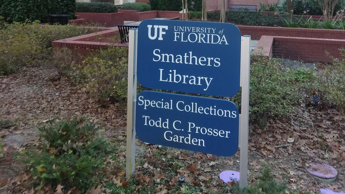 Image of Smathers Library, University of Florida campus