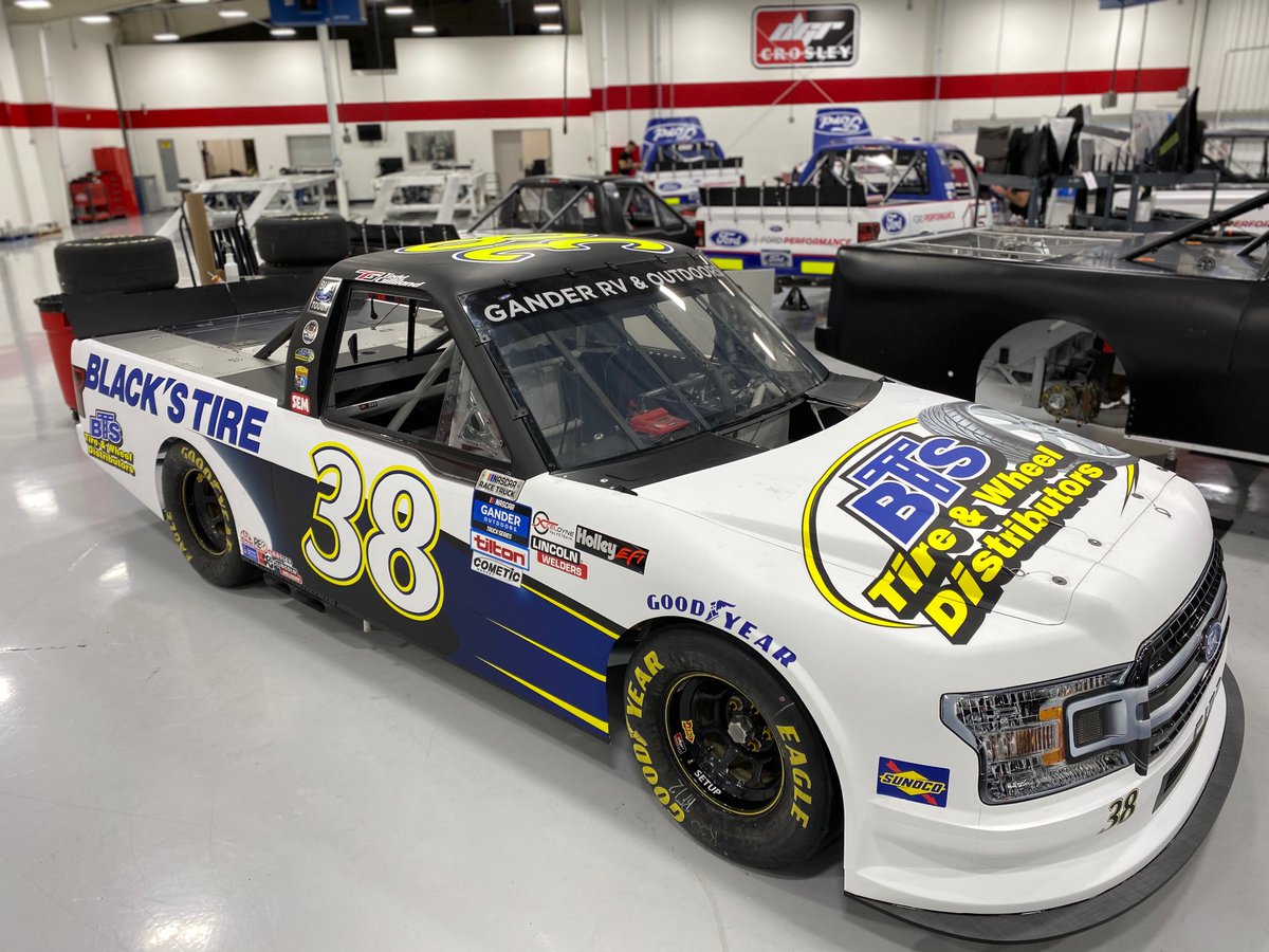 BlacksTire's tweet photo. We're still loving this today. Are you still loving this today? Because, to repeat, we are still loving this today. @ToddGilliland_ @Team_FRM @TEAMHighland @NASCAR_Trucks @nascar @DISupdates @NASCARONFOX @FordPerformance #NextEra250 https://t.co/6PEBYJSrCd