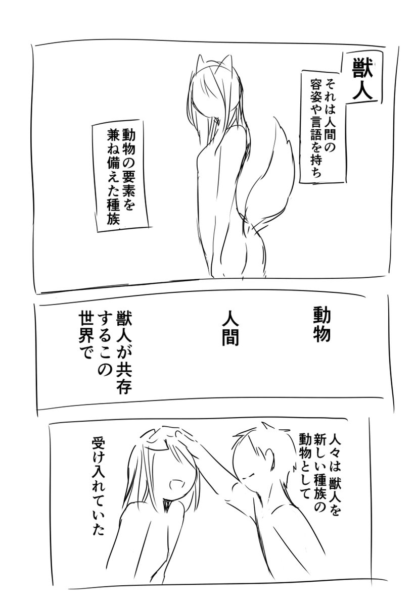 獣人の女の子達の創作漫画(没ネーム供養)
1/8 