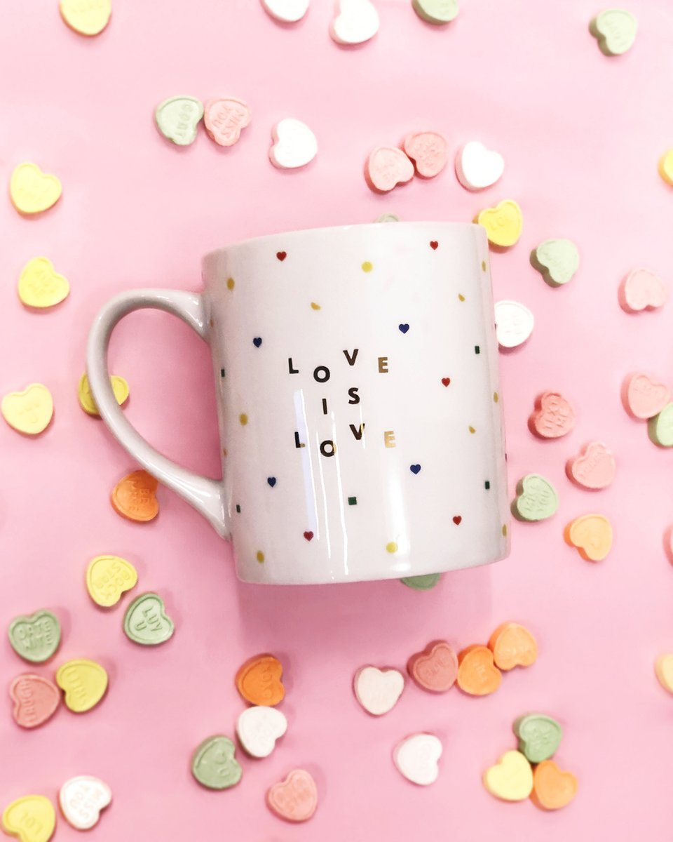 Love is love mug