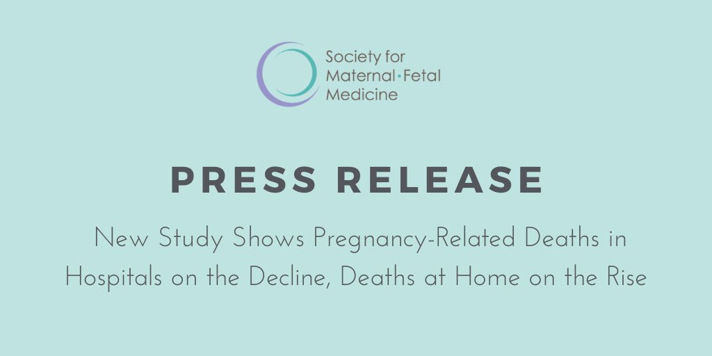 MySMFM's tweet photo. Angela Burgess, MD, PhD from @bcmhouston presents her research at #SMFM20 that suggests pregnancy-related deaths in healthcare settings are declining, while pregnancy-related deaths in other settings, such as a person's home, are increasing significantly.
https://t.co/AnzI1zMfr7 https://t.co/ib98MWyDSR