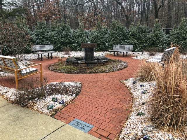 Well it isn't much, but the dusting of snow sure makes the gardens look pretty. #NWArk #VisitArkansas #ARWX #bgozarks